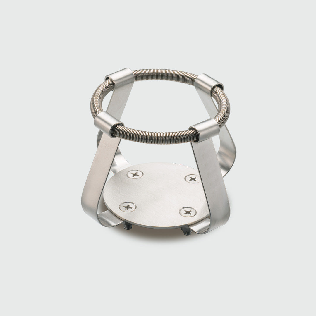 Erlenmeyer flask retaining clips