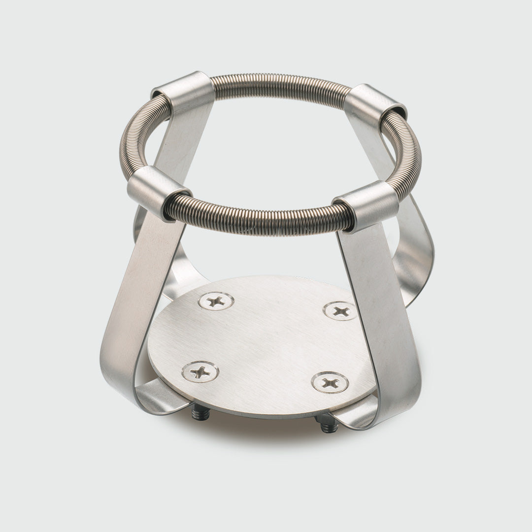 Erlenmeyer flask retaining clips
