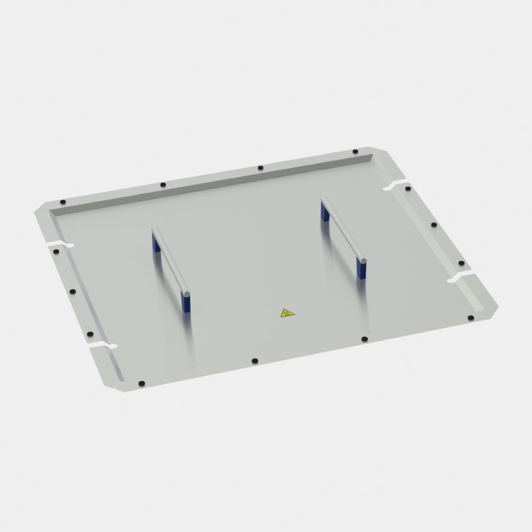 Stainless steel lid