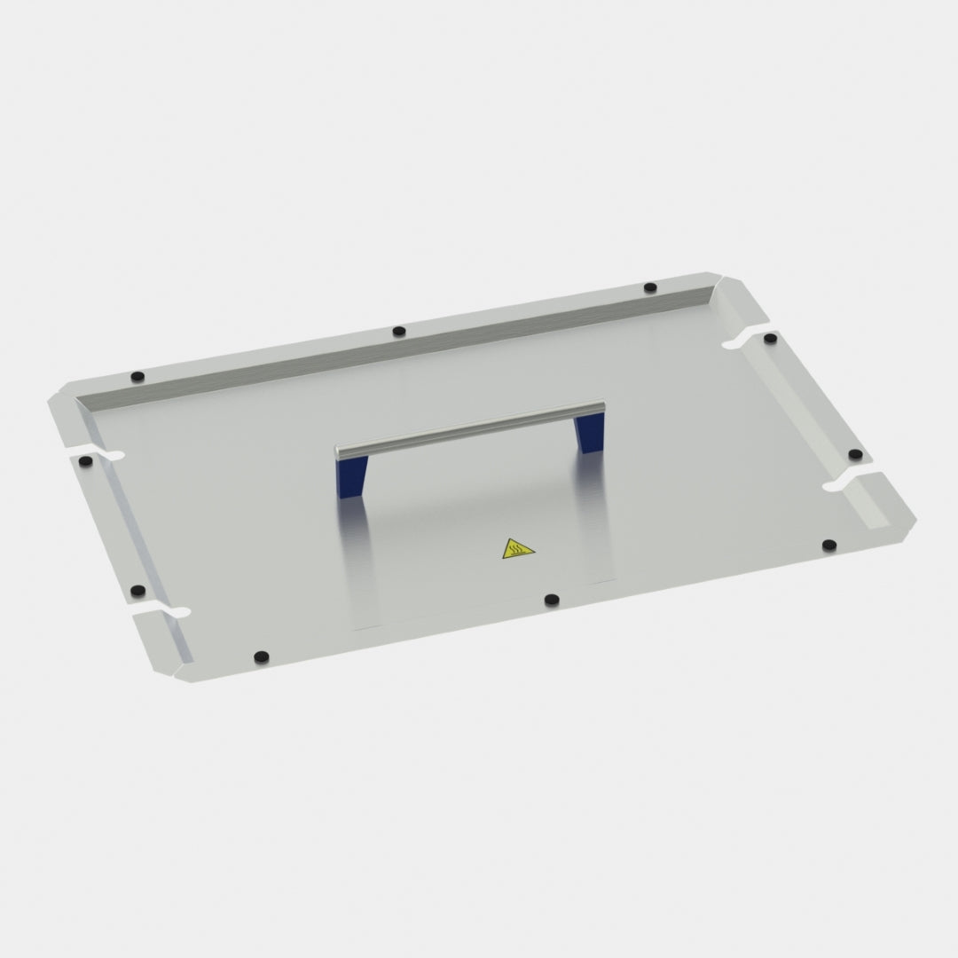 Stainless steel lid