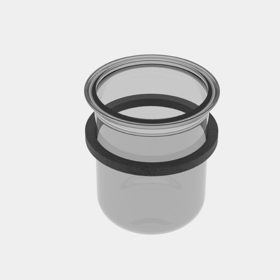 Reinigungsglas