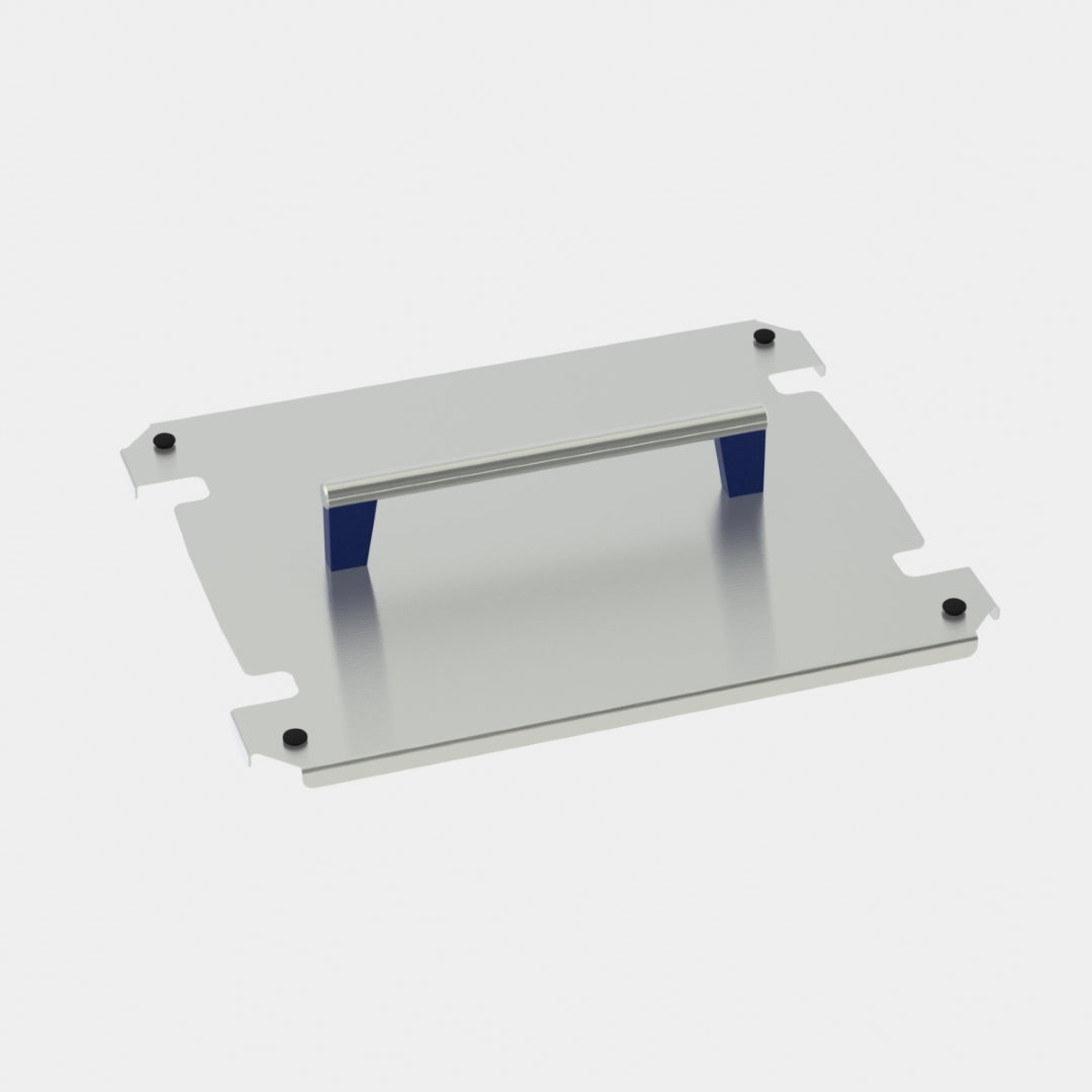 Stainless steel lid