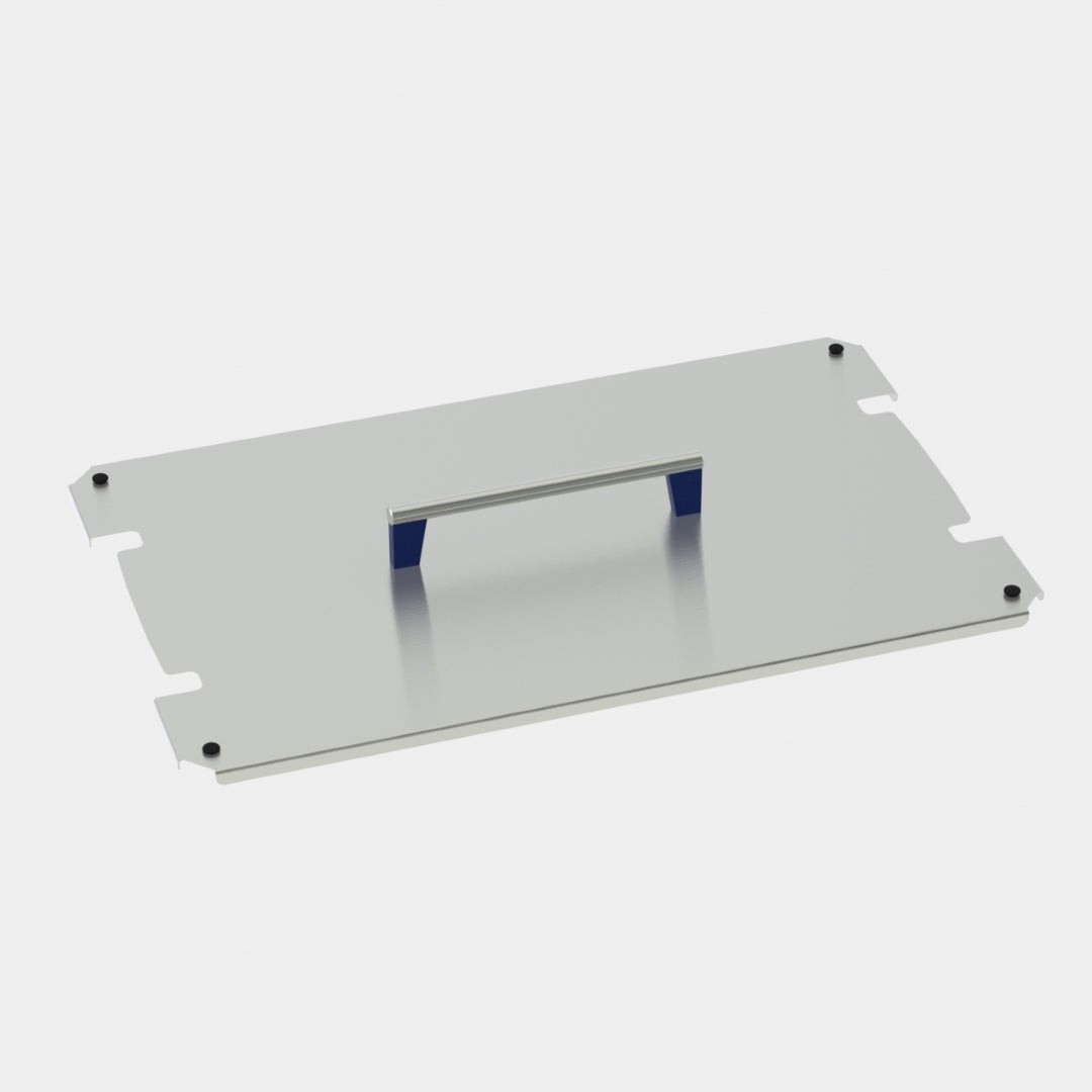 Stainless steel lid