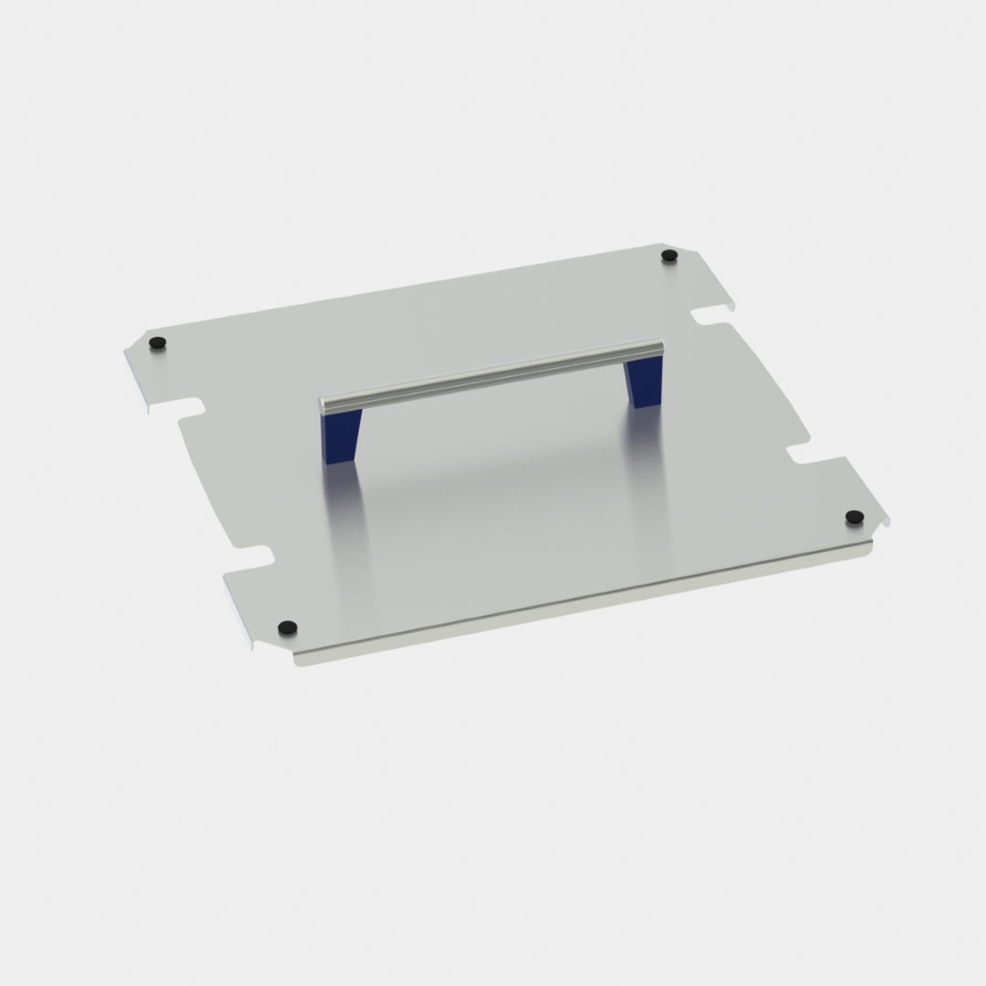 Stainless steel lid