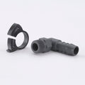 drain nozzle and pipe clamp